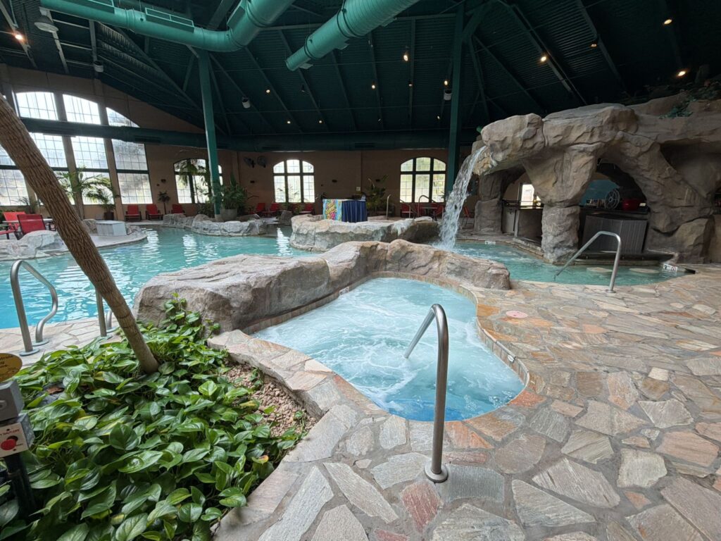 Paragon Casino Resort: More Than I Expected 6 Temperature-controlled indoor pool with waterfalls