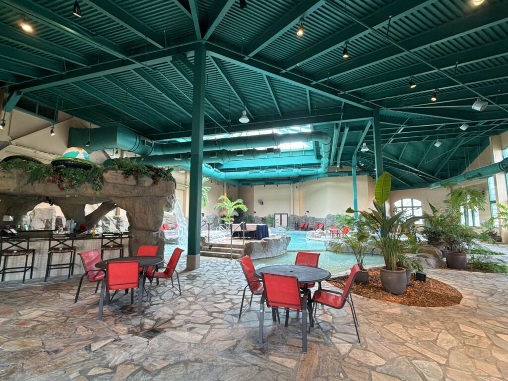 Paragon Casino Resort: More Than I Expected 8 Temperature-controlled indoor pool with waterfalls