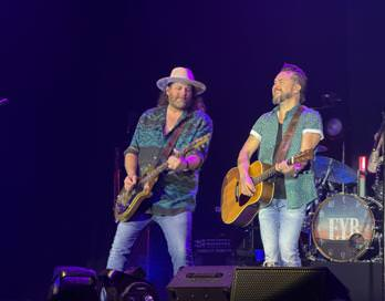 Eli Young Band performing at Live! Casino & Hotel Louisiana